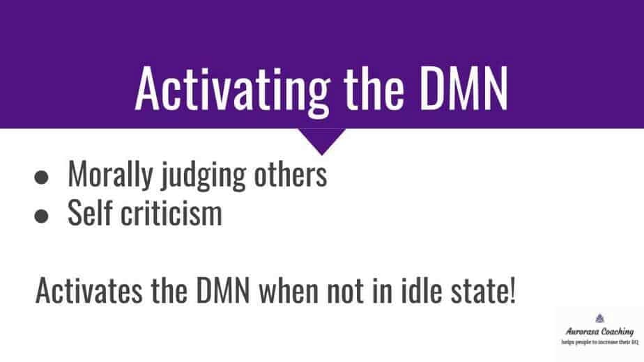 activating the dmn on purpose